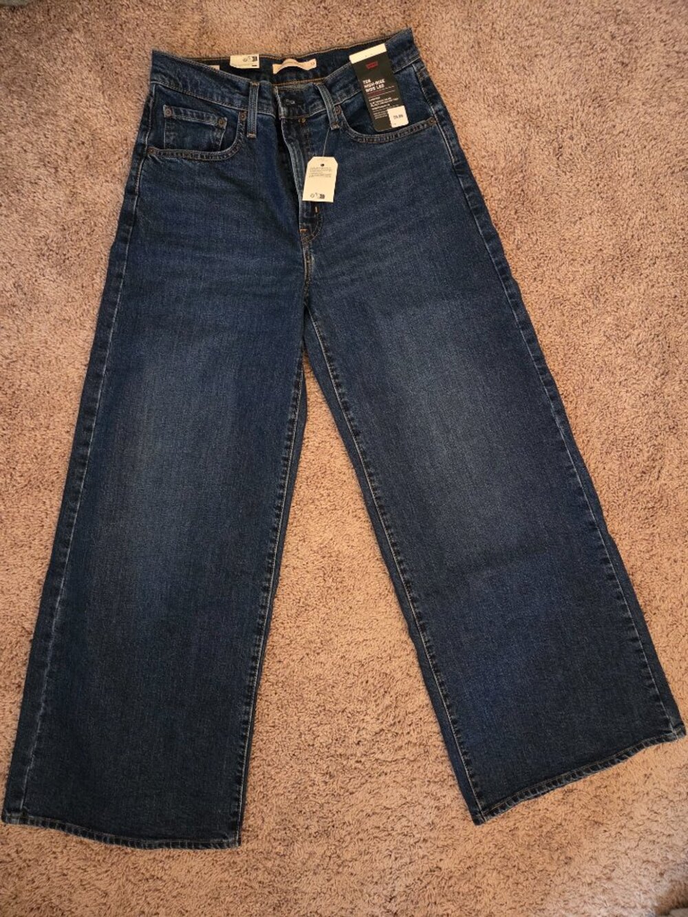 Levi's Dark Blue Relaxed Fit Jeans